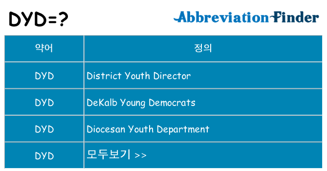 dyd 대 한 무엇을 서가