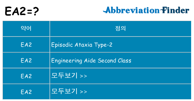 ea2 대 한 무엇을 서가