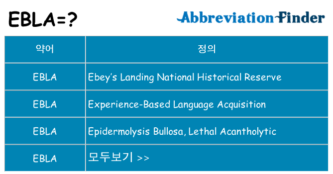 ebla 대 한 무엇을 서가