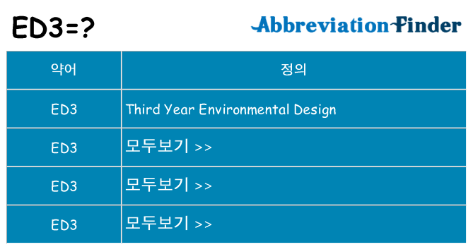 ed3 대 한 무엇을 서가