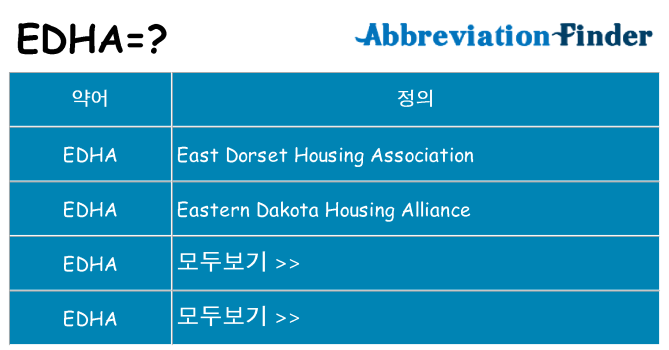 edha 대 한 무엇을 서가