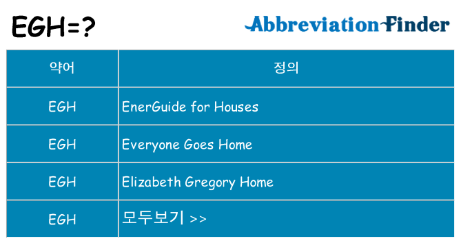 egh 대 한 무엇을 서가