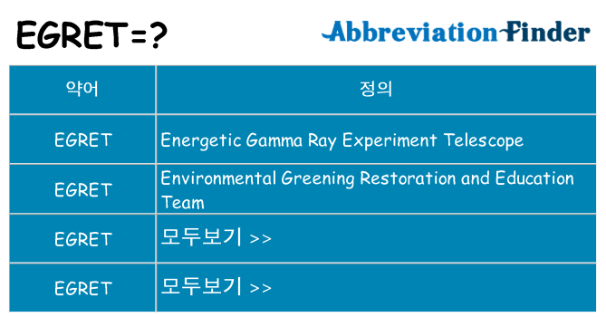 egret 대 한 무엇을 서가