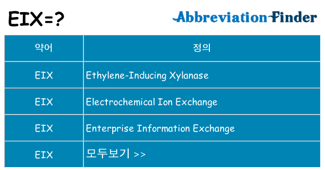 eix 대 한 무엇을 서가