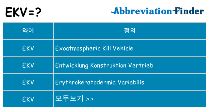 ekv 대 한 무엇을 서가