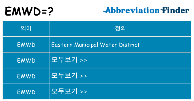 emwd 대 한 무엇을 서가