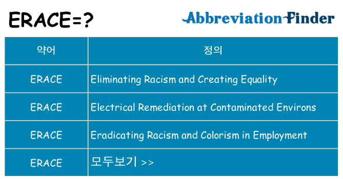 erace 대 한 무엇을 서가