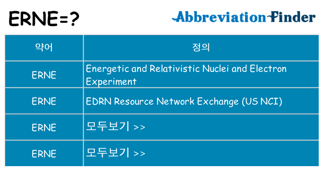 erne 대 한 무엇을 서가
