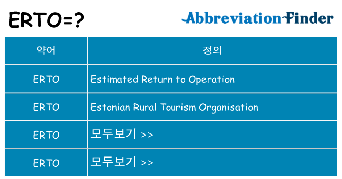 erto 대 한 무엇을 서가