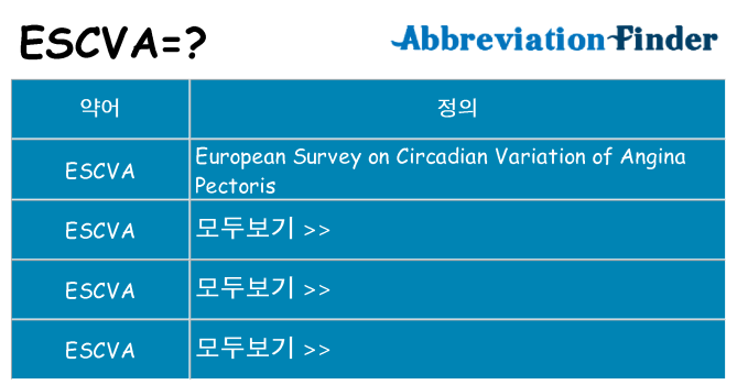 escva 대 한 무엇을 서가