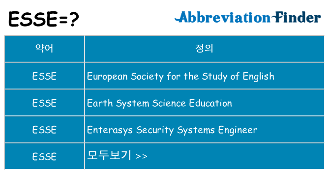 esse 대 한 무엇을 서가
