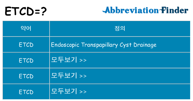 etcd 대 한 무엇을 서가