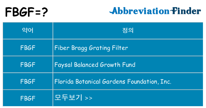 fbgf 대 한 무엇을 서가