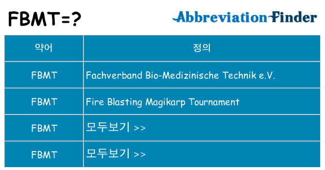 fbmt 대 한 무엇을 서가