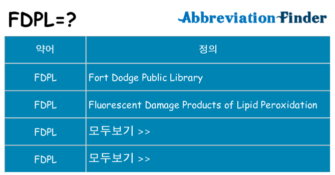 fdpl 대 한 무엇을 서가