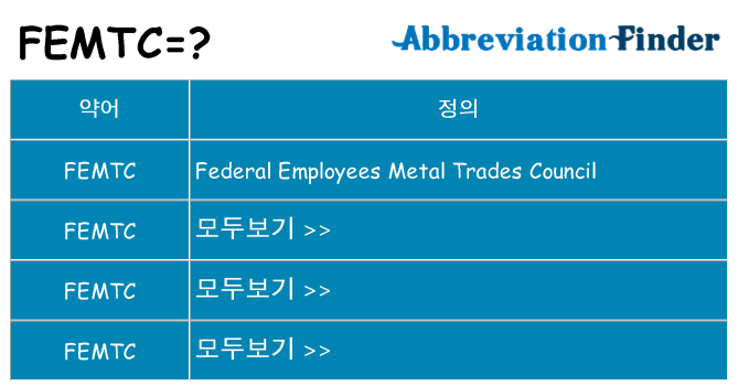 femtc 대 한 무엇을 서가
