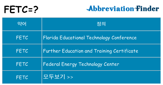 fetc 대 한 무엇을 서가