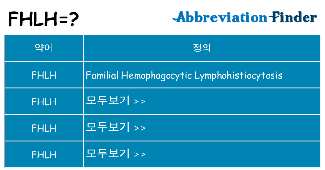 fhlh 대 한 무엇을 서가
