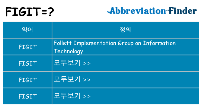 figit 대 한 무엇을 서가