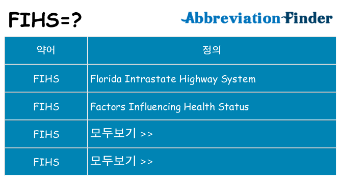 fihs 대 한 무엇을 서가