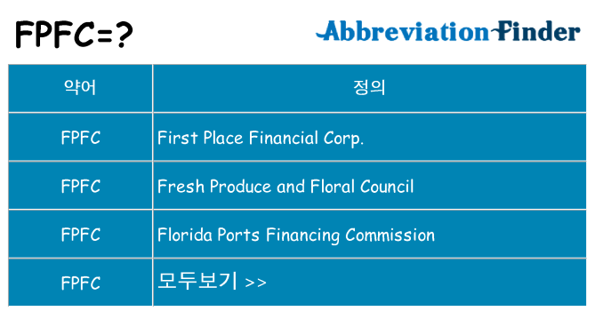 fpfc 대 한 무엇을 서가