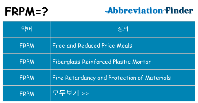 frpm 대 한 무엇을 서가