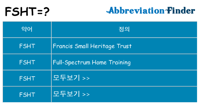 fsht 대 한 무엇을 서가