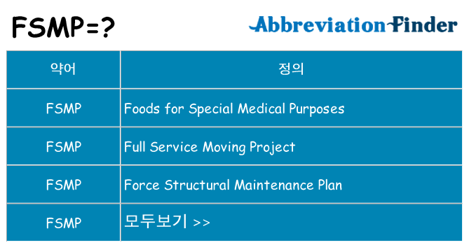 fsmp 대 한 무엇을 서가