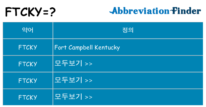 ftcky 대 한 무엇을 서가