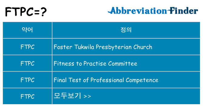 ftpc 대 한 무엇을 서가