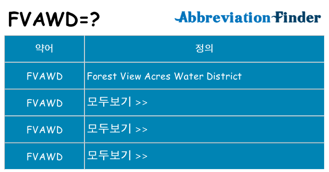 fvawd 대 한 무엇을 서가