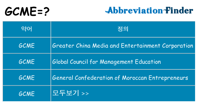 gcme 대 한 무엇을 서가