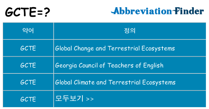 gcte 대 한 무엇을 서가