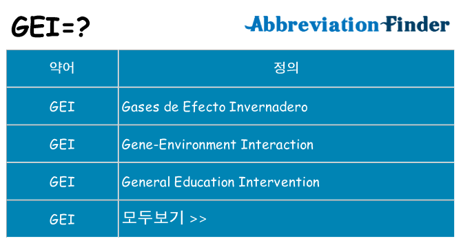 gei 대 한 무엇을 서가