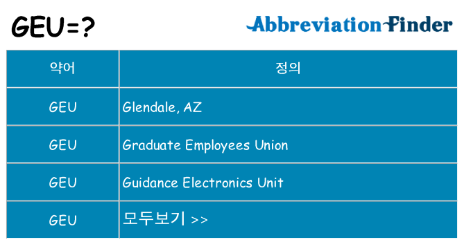geu 대 한 무엇을 서가