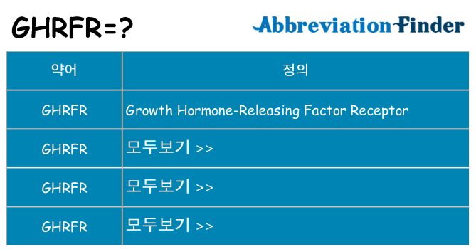 ghrfr 대 한 무엇을 서가