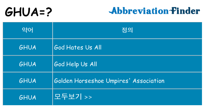 ghua 대 한 무엇을 서가