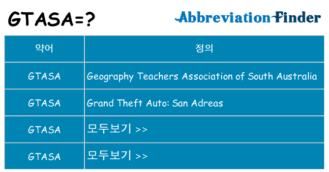 gtasa 대 한 무엇을 서가
