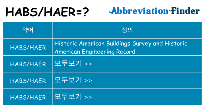 habshaer 대 한 무엇을 서가