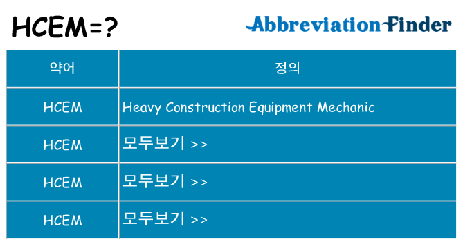hcem 대 한 무엇을 서가
