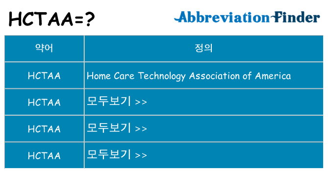 hctaa 대 한 무엇을 서가