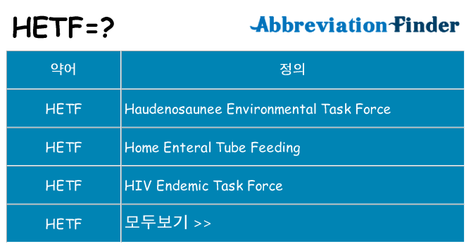 hetf 대 한 무엇을 서가