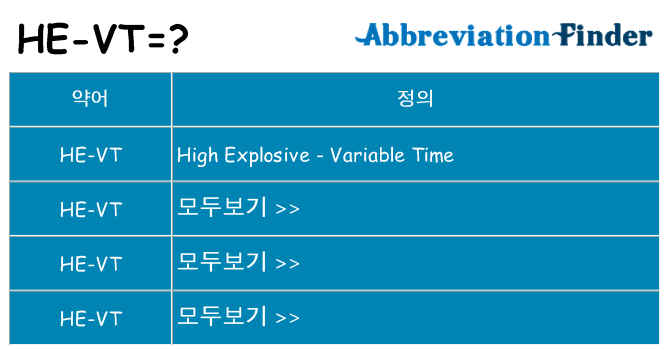 he-vt 대 한 무엇을 서가