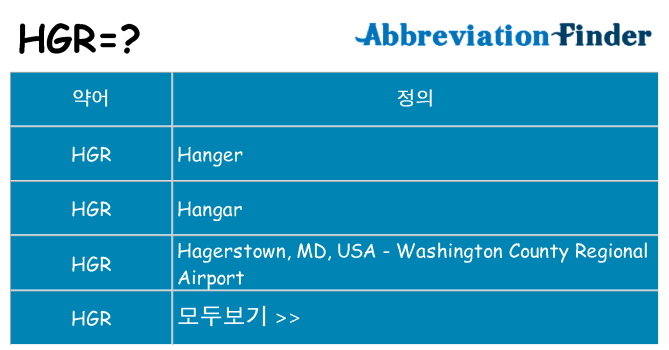 hgr 대 한 무엇을 서가