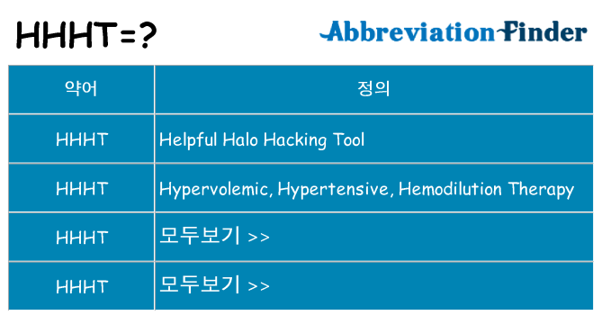 hhht 대 한 무엇을 서가