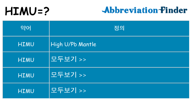 himu 대 한 무엇을 서가