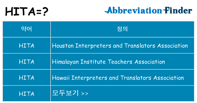 hita 대 한 무엇을 서가