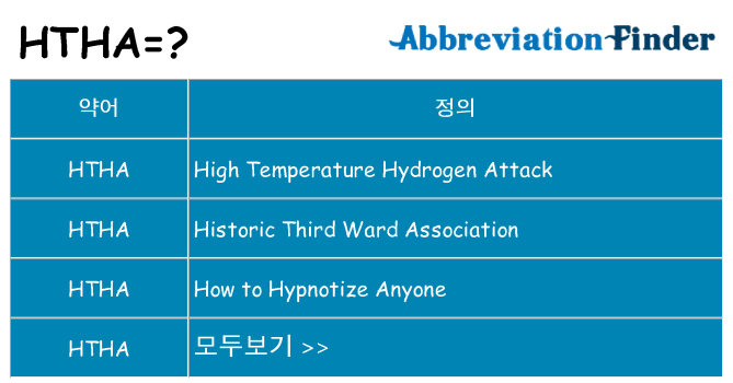htha 대 한 무엇을 서가
