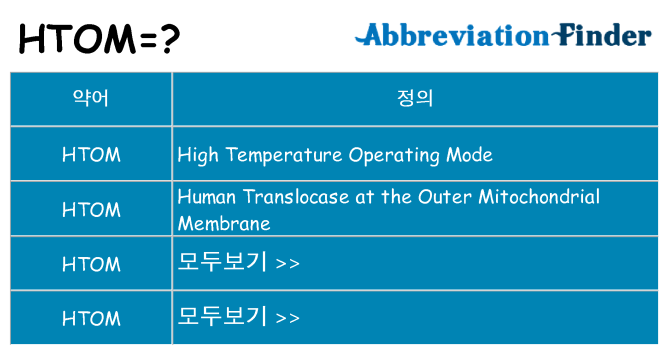 htom 대 한 무엇을 서가