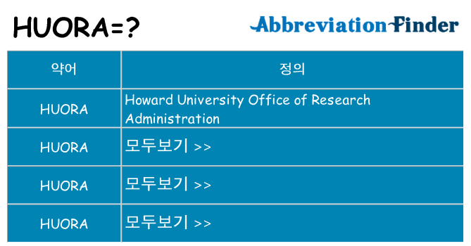 huora 대 한 무엇을 서가